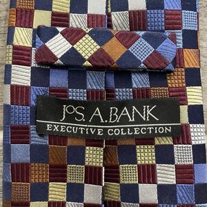Jos. A. Bank Executive Collection, 100% Silk, Men's Neck Tie, Made‎ In China